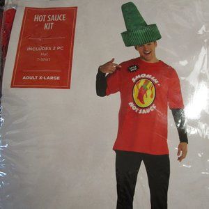 Smokin Hot Sauce Kit Costume Adult XL - New